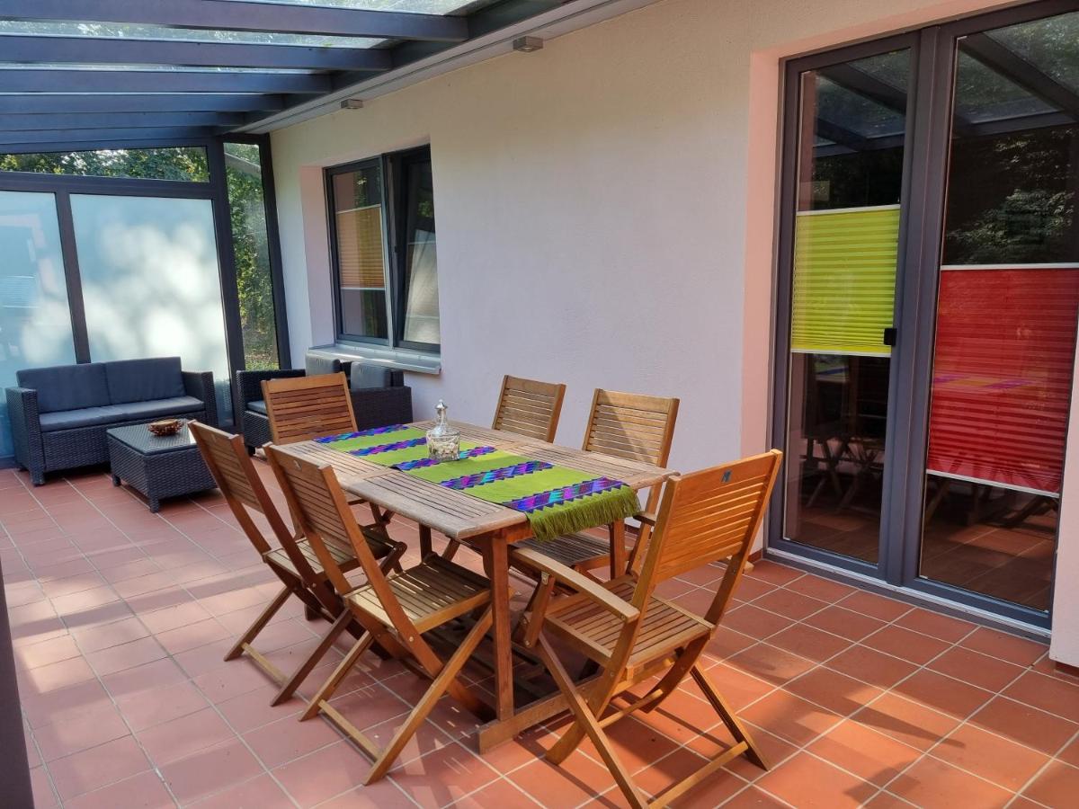 Ferienhaus Rehblick - Direkt In Der Natur, Mit Lesezimmer Und Zwei Terrassen Friedrichroda Exterior photo